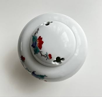 ☆ 柿右衛門窯 伊万里焼 有田焼 Amazon.co.jp: 香炉 有田焼 十三代柿右衛門窯名工絵付師鷹峰作 伊万里