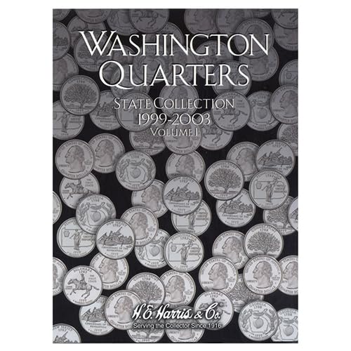 Carpeta vacía para monedas Washington Quarters 1999-2003 Vol 1 2