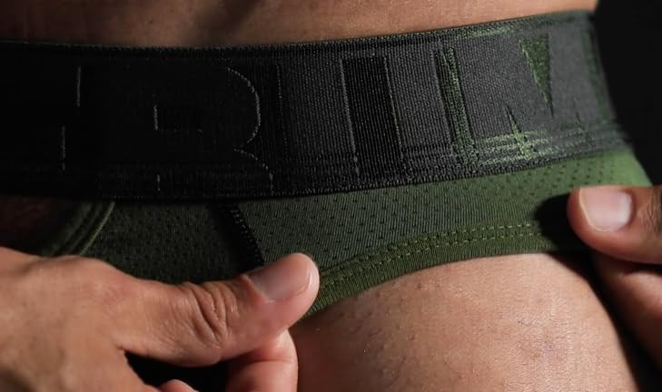aussieBum RIOT 2.0 - Ropa interior para hombre con correa de malla para ventilación de alto rendimiento, bolsa de contorno