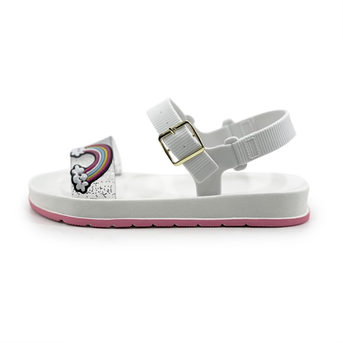 Sandália Infantil Arco-Íris Menina Glitter Fivela Leve em promoção! Veja a oferta e mais achadinhos de Sandálias & Chinelos Infantis 9 Hoje é o melhor dia para comprar Sandália Infantil Arco-Íris Menina Glitter Fivela Leve com aquele preço maroto! Promoção! Aproveite a oferta! 9