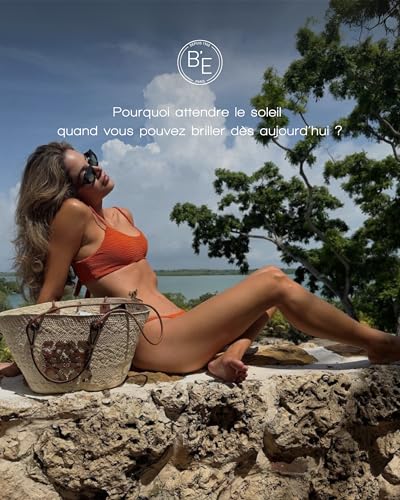 BRONZ'EXPRESS Loción Autobronceadora Intensa Facial y Corporal 150 ml Bronceado Profundo Uniforme con Color sin Manchas Fórmula Francesa Premium para Todo Tipo de Pieles - imagen 11