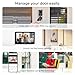 2-Wired video intercom system,Video Doorbell Camera with Monitor, 1080P 7-inch Touch Screen, video door phone,Night Vision, 130° Wide Angle, Tuya App Remote Unlock, Waterproof, No Monthly Fees