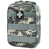 Carlebben EMT Pouch MOLLE Ifak Pouch Tactical MOLLE Medical First Aid Kit Utility Pouch
