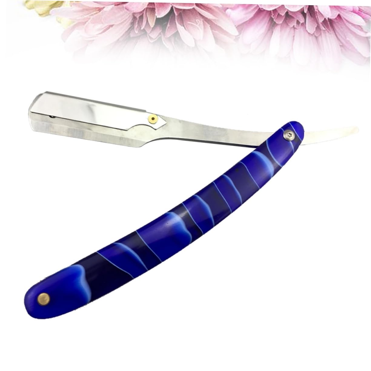 FOMIYES 3 Pz rasoio manuale per uomo modellatore di lisci barba da uomo pieghevole rasoio portatile shaver da barba in metallo da raschietto