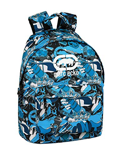 Safta    El Niño Stripes  Oficial Mini Mochila Uso Diario 220x100x390mm