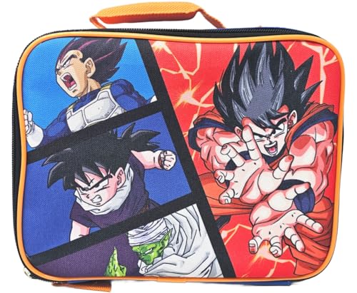 Lancheira retangular isolada Dragon Ball Z