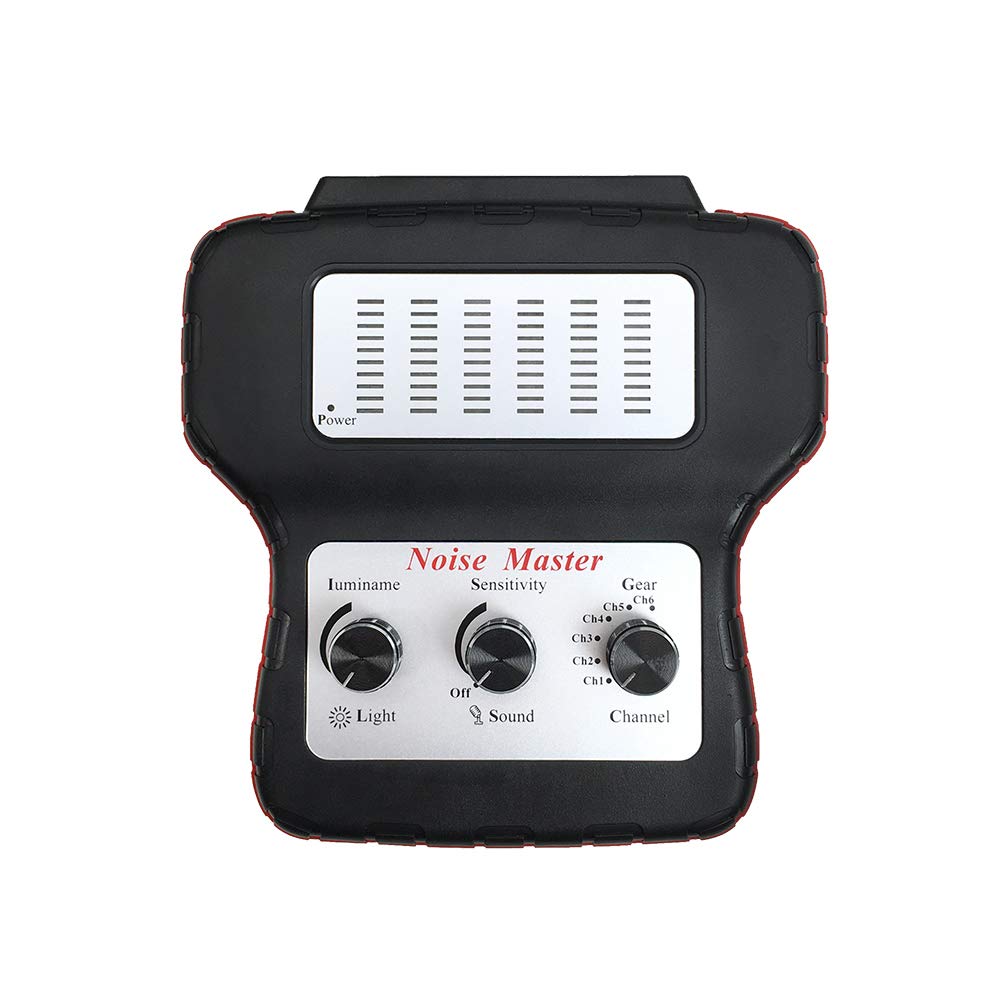 HUIOP Estetoscopio electrónico,Estetoscopio electrónico Buscador de Ruido para automóvil Dispositivo de Escucha de diagnóstico Máquina Detector de Ruido multicanal Detector de Sonido anormal para