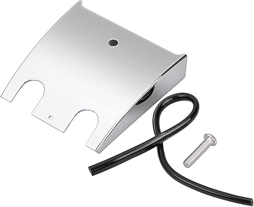 XMMT Panel de extensión de panel cromado para tablero extendido para Harley Touring Electra Glide Street Glide Tour Glide 1989-2007