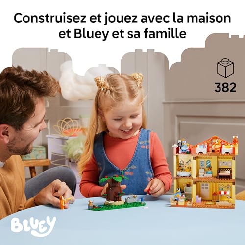 LEGO Bluey La Maison de Famille de Bluey Maquette Modulaire de la Série TV Jouet avec Nombreuses Pièces Jardin 4 Minifigurines & Accessoires Cadeau d'anniversaire Fille ou Garçon 11203 - vue 6