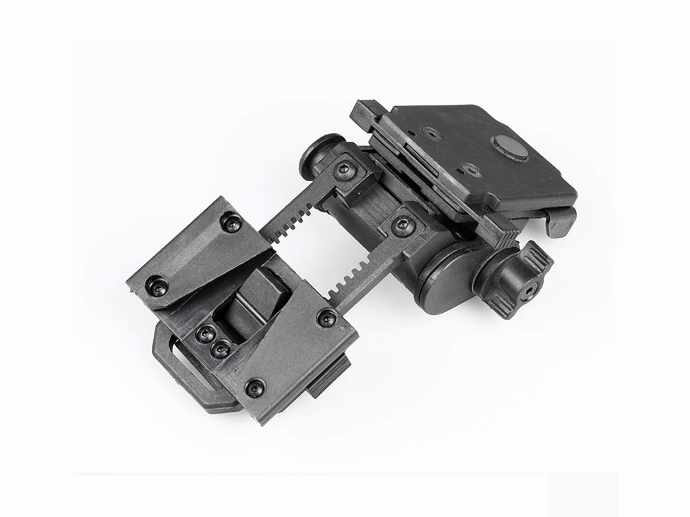 FMA Airsoft Paintball L4G24 Nero Plastica Casco NVG Mount per PVS15 PVS18 GPNVG18 Occhiali Visione Notturna