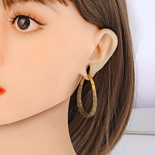 Earblity 2 Pcs Gold 8G (3Mm) Peacock Ear Weights For Stretched Ear, Hypoallergenic 316 Stainless Steel Ear Hangers Weight Ear Plugs Tunnels Gauges Body Jewelry Piercing Plug #TOP7