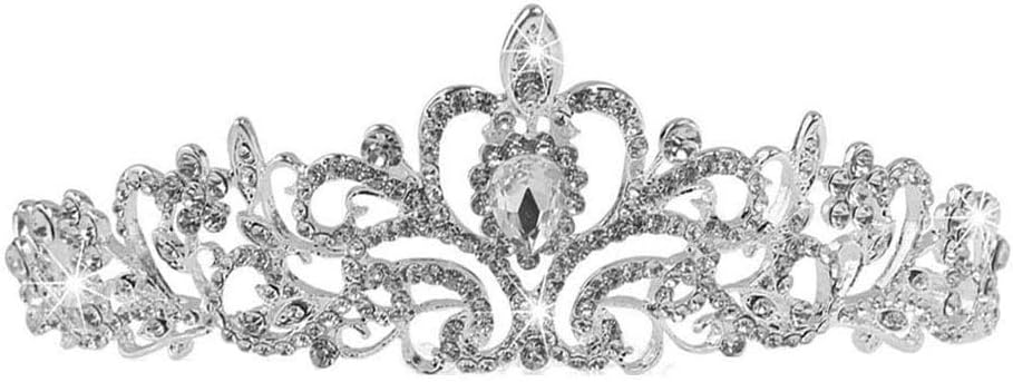 Crown, Tiara, Prom Queen Crown Pageant Crowns Princess Crown Rhinestone Crystal Bridal Crowns Tiaras for Women