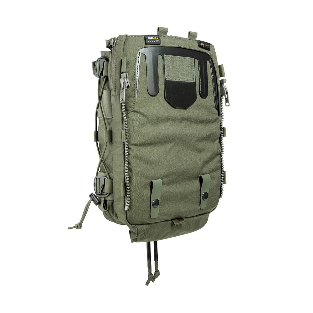 Tasmanian Tiger TT Tool Pack ZP Sac supplémentaire Breach pour porte-disques avec fixation Lasercut Molle et fermeture éclair, avec adaptateur pour système MOLLE