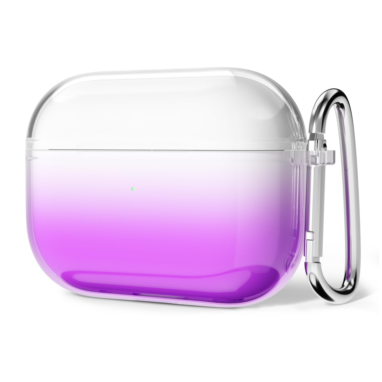 Svanove for Airpods 4 Case Clear Hard Plastic, Transparent Simple Cute Airpods 4th Generation Case with Keychain, Girly Y2k Aesthetic Trendy Airpods Cover Accessories for Women Girl, Pink — view 84