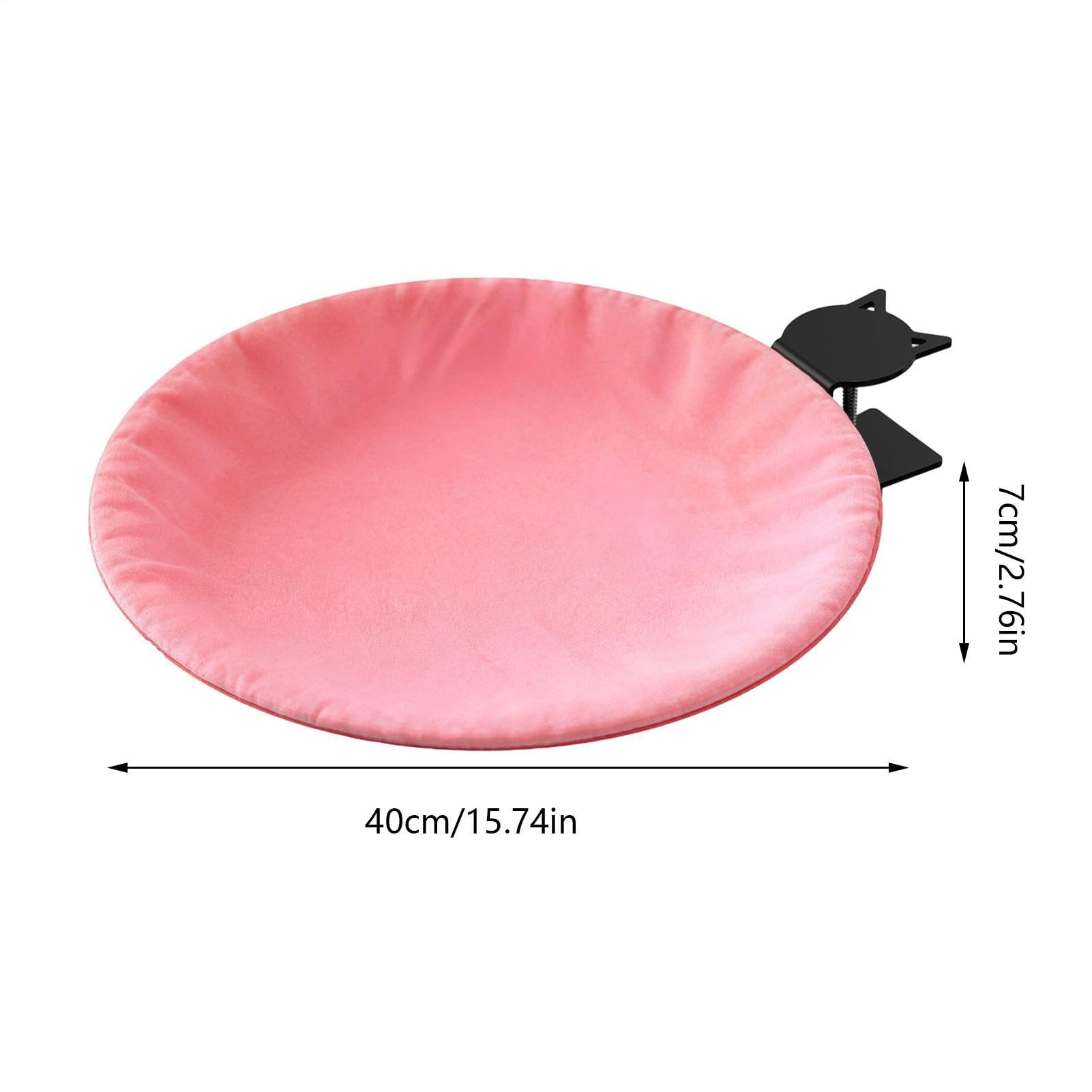 Feline Table Rest Lounger – Asta grigia con morsetto per finestra, posto per gattino, comodo cuscino rialzato, in metallo sicuro | per gatti sospeso traspirante, tessuto rimovibile