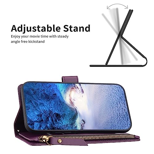 Étui portefeuille iPhone 15 Pro Max avec dragonne pour sorties - 3