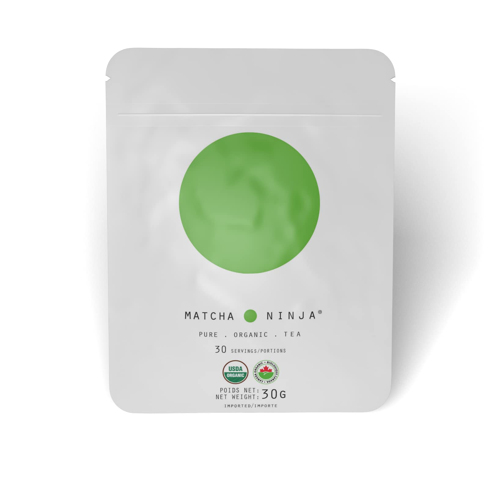 MATCHA NINJA Organic Cold Brew Matcha Latte, 30 GR