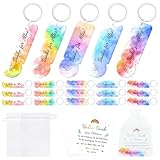 epaing set di 20 portachiavi in acrilico per carrello della spesa, ringraziamento per tutti i negozi, piccolo regalo di addio, educatore, insegnante, collega, regalo di compleanno