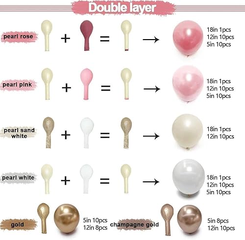 Miniatura 10 de Guirnalda de globos azul marino y rojo de doble relleno, globo azul macarrón rojo real, kit de arco de globos de látex rojo de alta calidad para