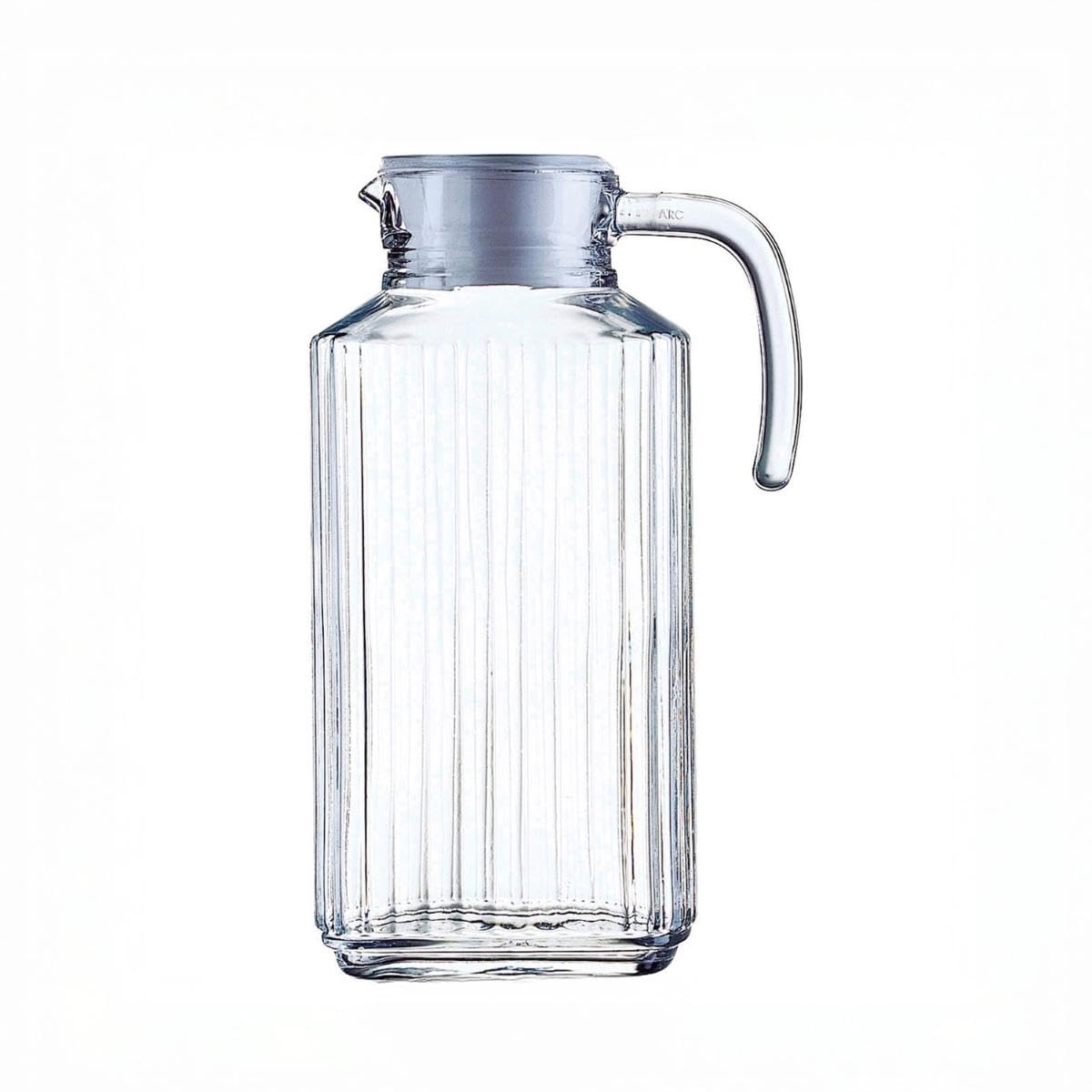 Arcoroc Quadro Fridge jar with white plastic lid 1,7l - 1 Jar