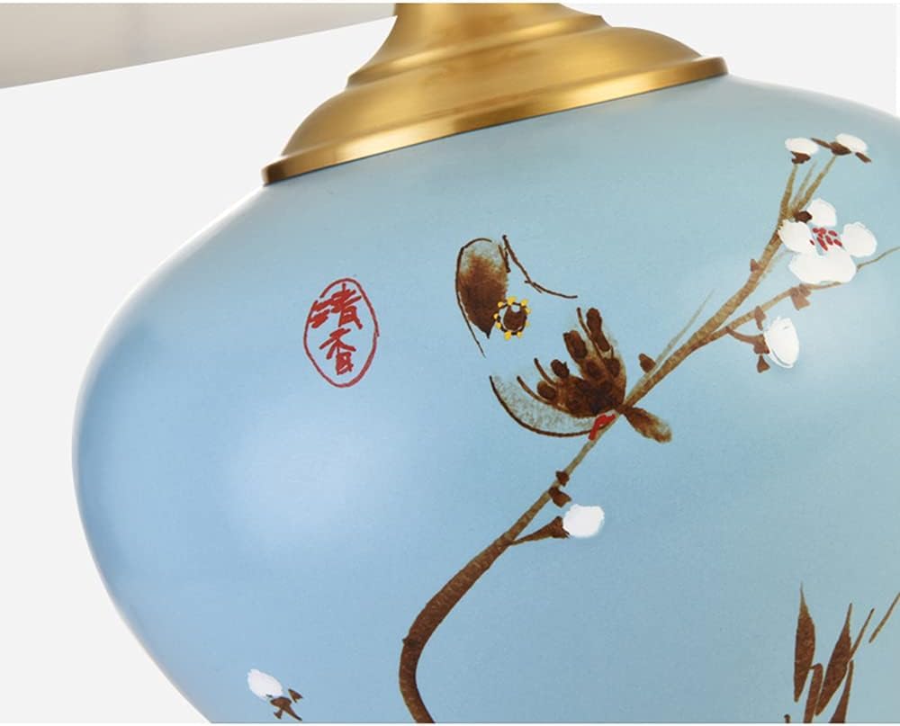Ceramiczna Lampa Stołowa Z Ściemniaczem, Mosiężna, Oświetlenie Biurkowe, Współczesne, Luksusowe, Dekoracyjne, Do Domu, Do Salonu