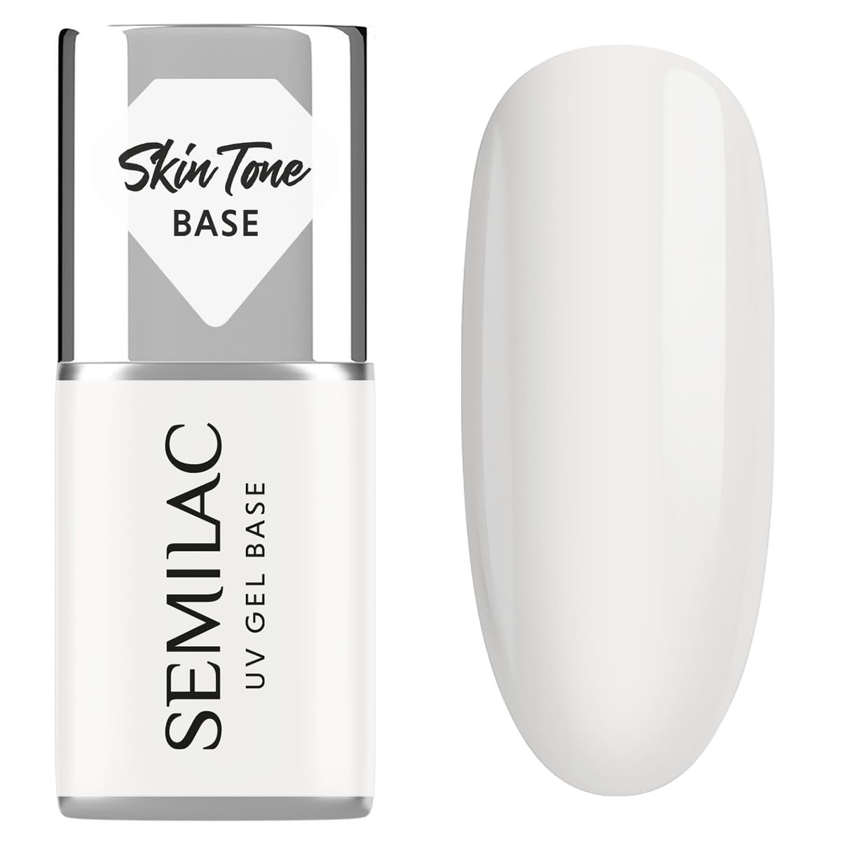 Semilac Baza do Lakierów Hybrydowych Skin Tone Cover Base Coconut Cream 7 ml