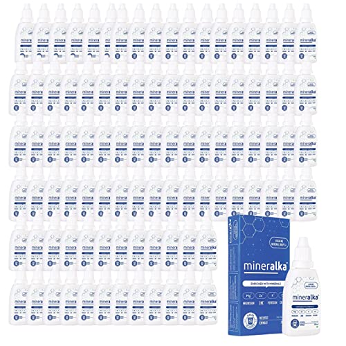MINERALKA™ Alkaline Mineral Water Drops , 96 packs , lasts 12 months for 5-6 people (B0BS6T1D3L) Amazon Price History, Amazon Price Tracker