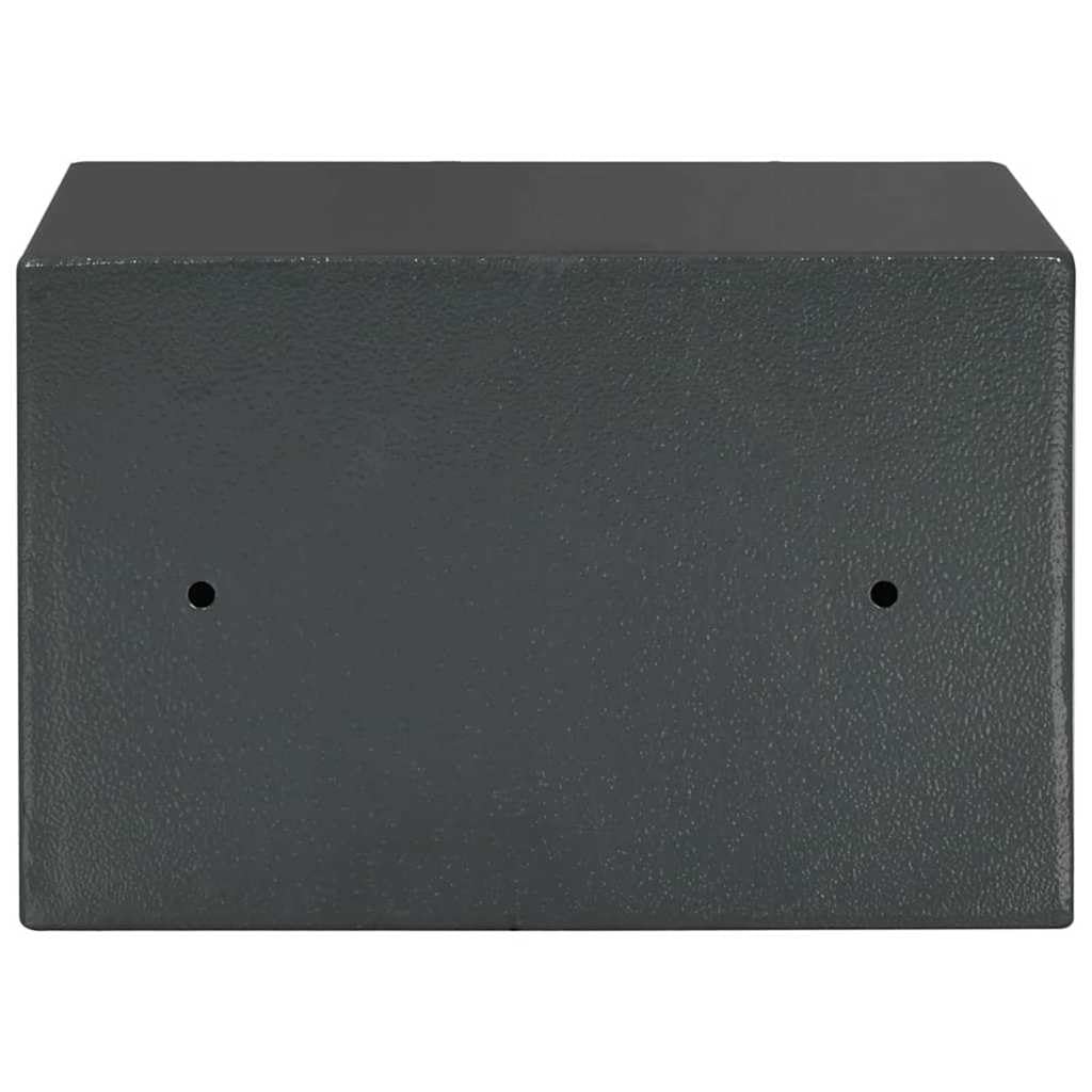 Genérico Caja Fuerte Digital Gris Oscuro 31 x 20 x 20 cm Acero,Seguridad empresarial y del hogar,Cajas fuertes-42011310