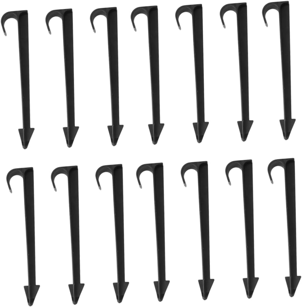 Levemolo 32pcs Plastic PE Insert Rod Bracket for Drip Irrigation Support