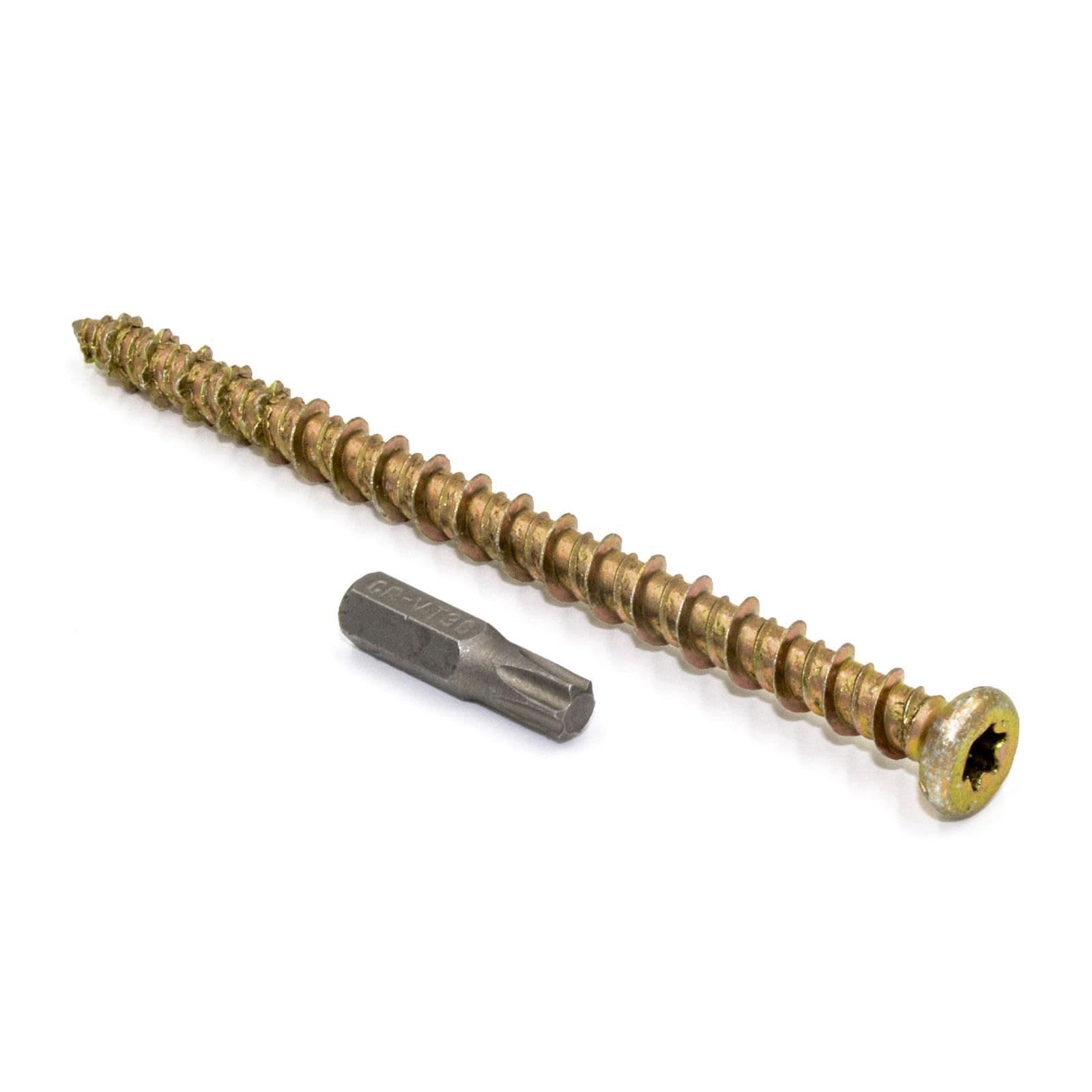Rapierstar StarFix FFT 7.5mm Countersunk Masonry Screw (100 Pack) - 112mm