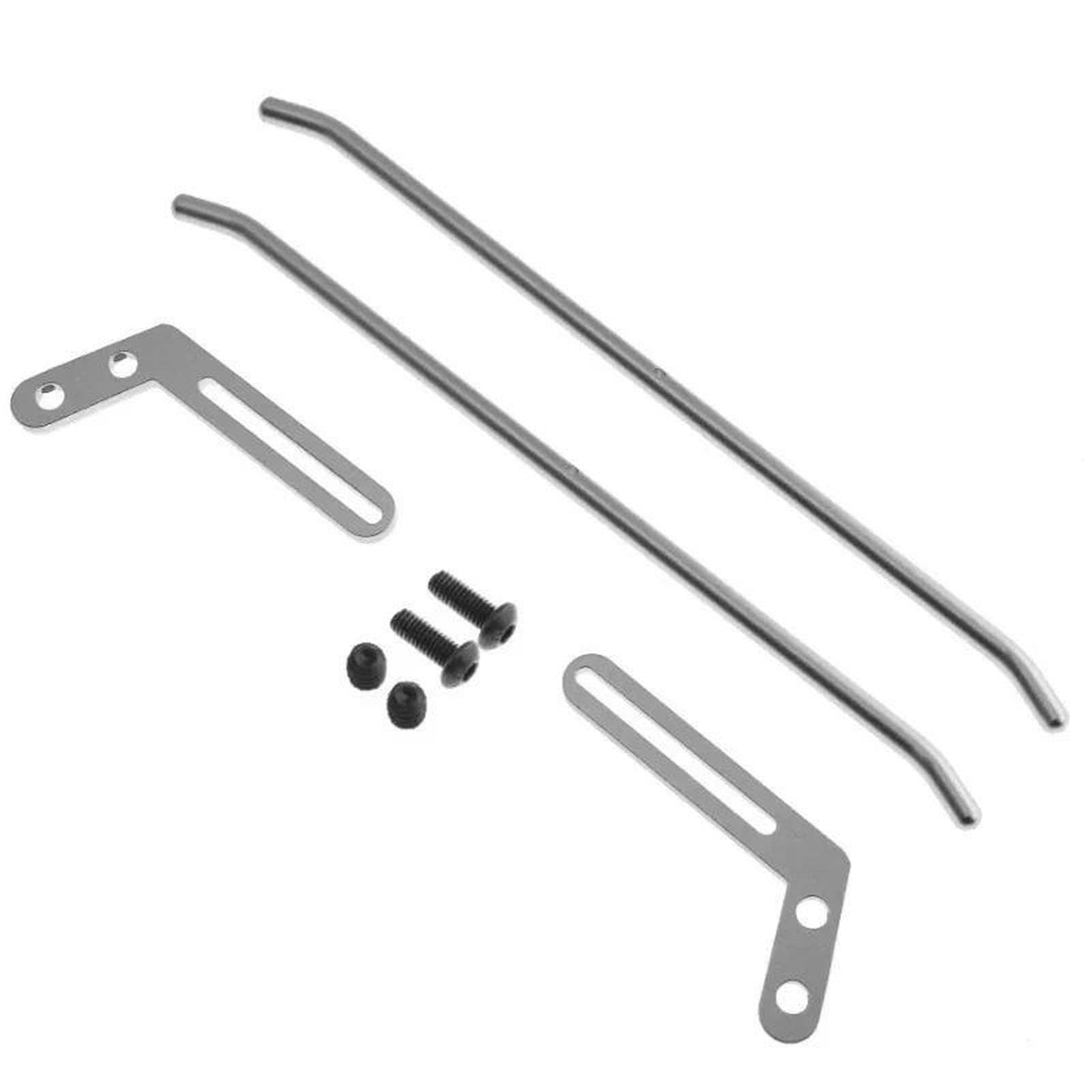 Metall Vorne Hinten Stoßstange Für Axial Für SCX10 1/10 90046 RC Auto Teil