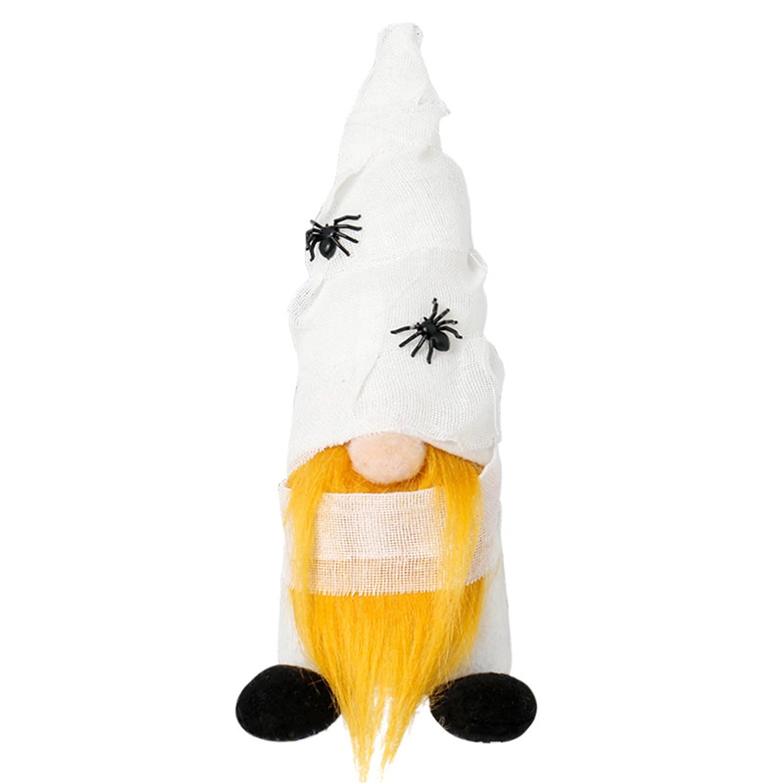 pidodou Halloween Gnome Figurine Faceless Dwarf Decor Soft Fabric Ornament