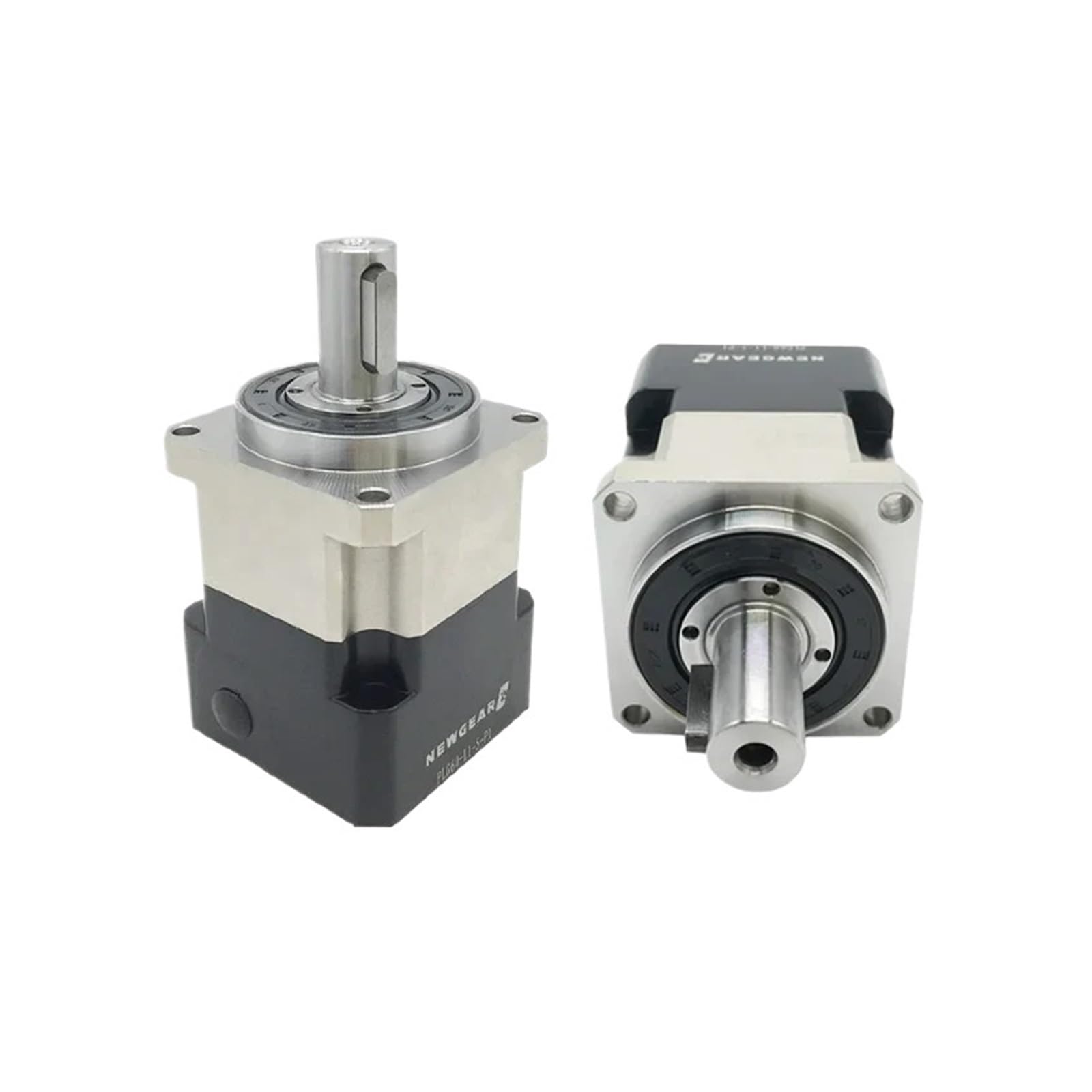 Planetary Reducer Nema23 Motor Planetary Gearbox Helical Gear Reducer Reduction Gearbox 200W/400W Servo Motor Speed Reducer(Ratio 25 to 1,8mm Input)