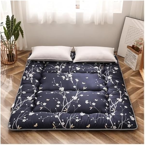 Japoński materac Futon Zagęścić 10 cm Mata do spania Tatami nie miękka mata zwijana mata łóżko składana mata akademik dorosły dziewczęta chłopcy łóżko