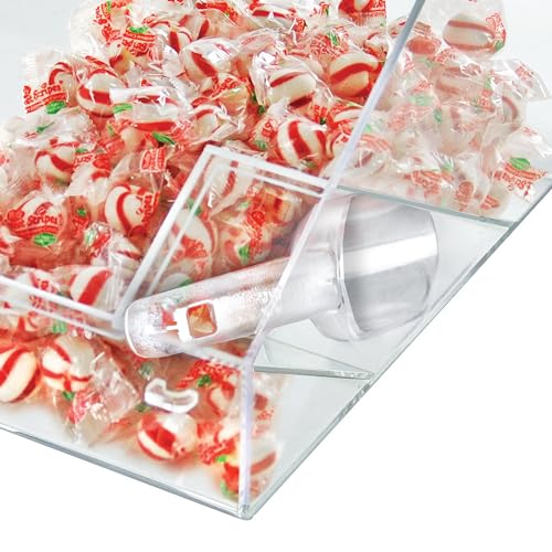 Azar Displays 400418 1.5 Gallon Acrylic Candy Bin with Lift-Open Top and Scoop, Clear by Azar Displays - Image 3