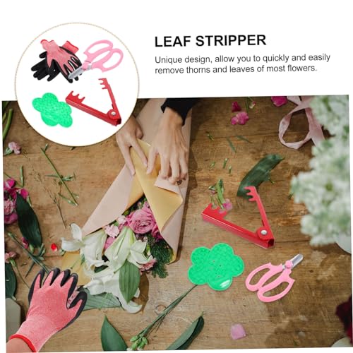 Toyvian Kit Desespinador De Flores Tijeras para Plantar Juego De Herramientas Manuales Herramientas De Jardinería Guantes - imagen 5