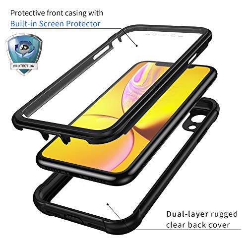 Seacosmo Cover iPhone XR, 360 Gradi Rugged