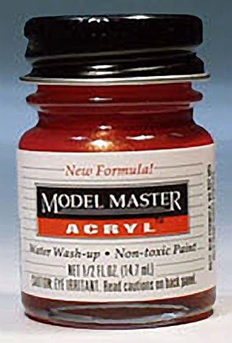 Stop Light Red Testors Acrylic Plastic Model Paint