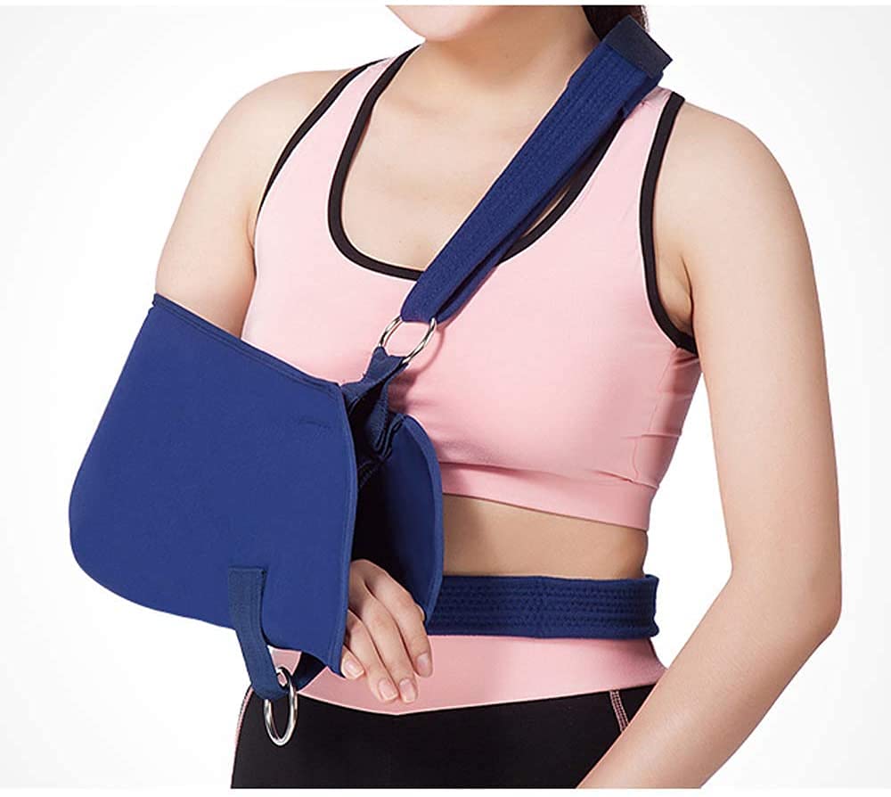 Cabestrillo Para Brazo, Soporte Para Brazo, Cabestrillo Para Hombro, Inmovilizador De Hombro, Cabestrillo De Soporte Para Manguito Rotador, Ligero, Transpirable, Ajustable, Para Rehabilitación Postop