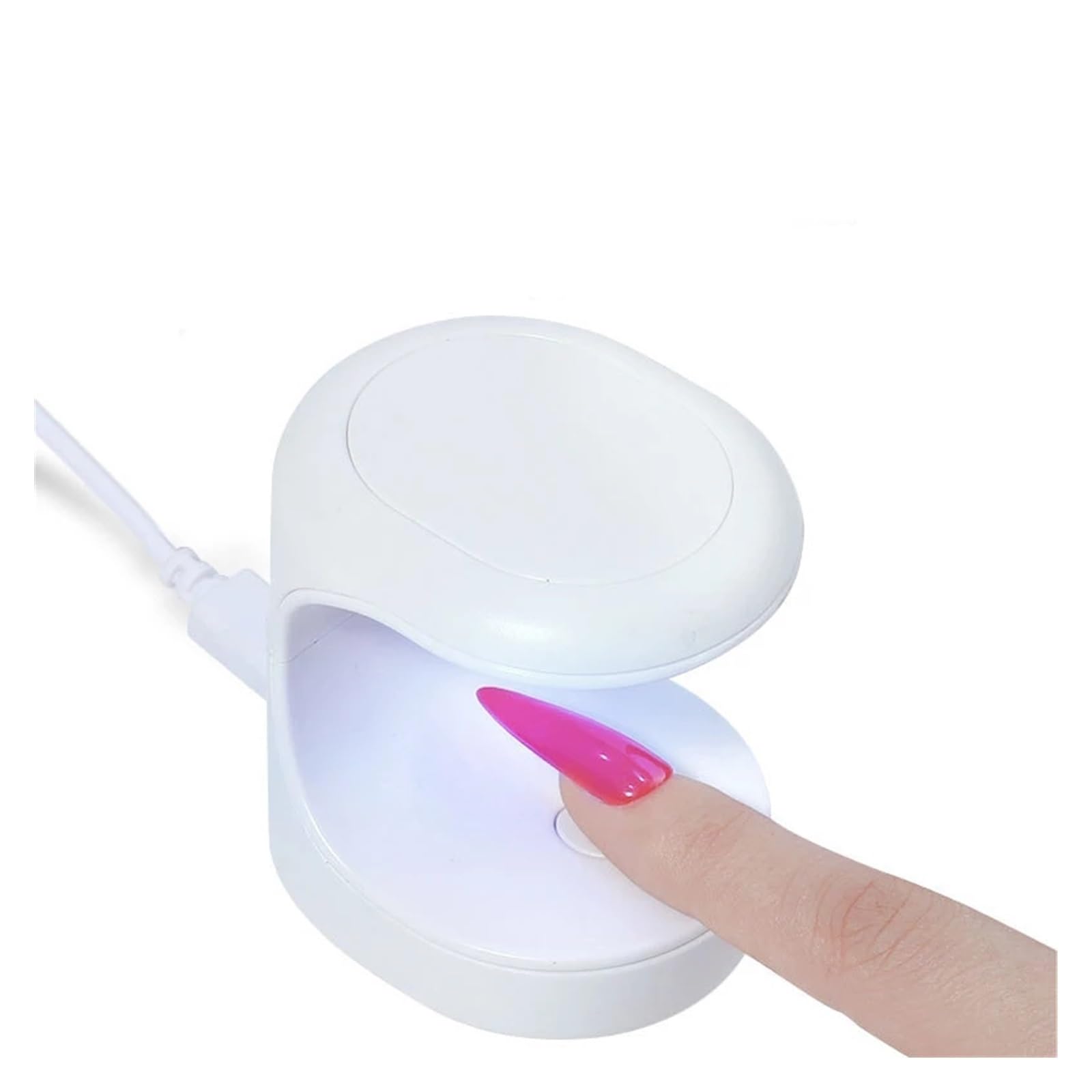 lampa do paznokci, 16W mini przenośna suszarka do paznokci USB lakierów żelowych, dom, podróż, prezent(Groen)