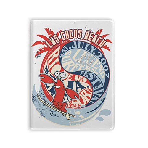 Carnet de notes à motif homard World Beach idéal pour vos récits de vacances au bord de l'eau