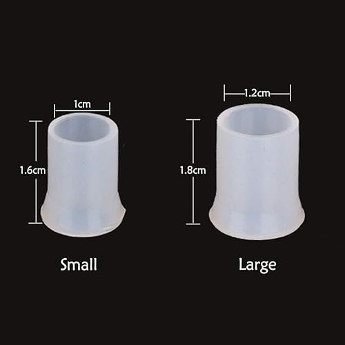 Miniatura 2 de 50 tubos de tabaco de goma para pipa de tabaco, empuñaduras para pipa de fumar tabaco, boquilla, vástago