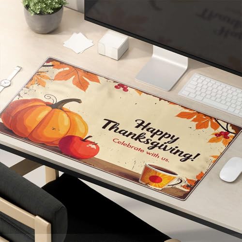 Mouse Pad Funny Work Happy Thanksgiving! Celebrate With Us. 