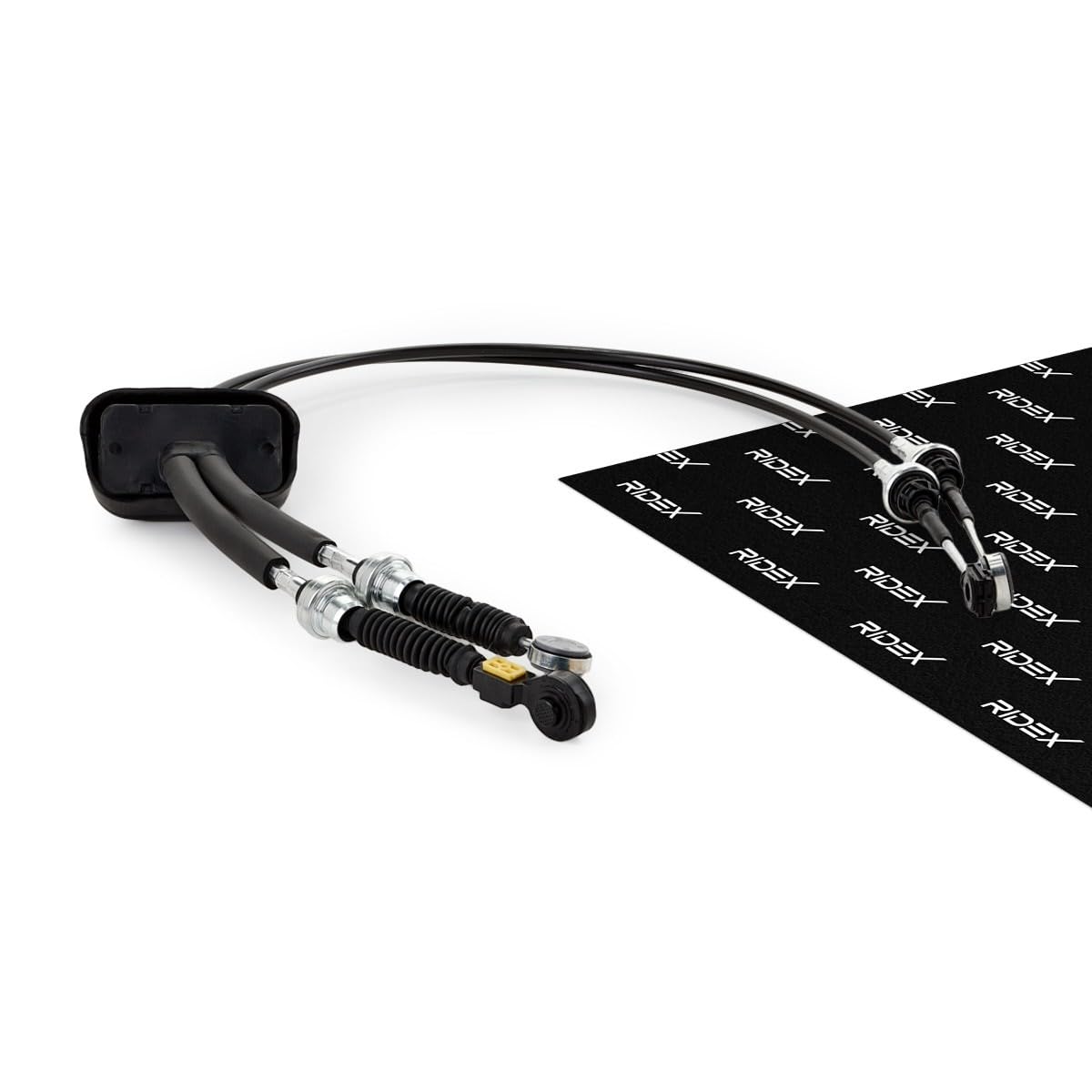 RIDEX 1787C0004 Juego Cable de accionamiento caja de cambios Derecha Izquierda con arandela de caucho Compatible con RENAULT Trafic III Furgón FG