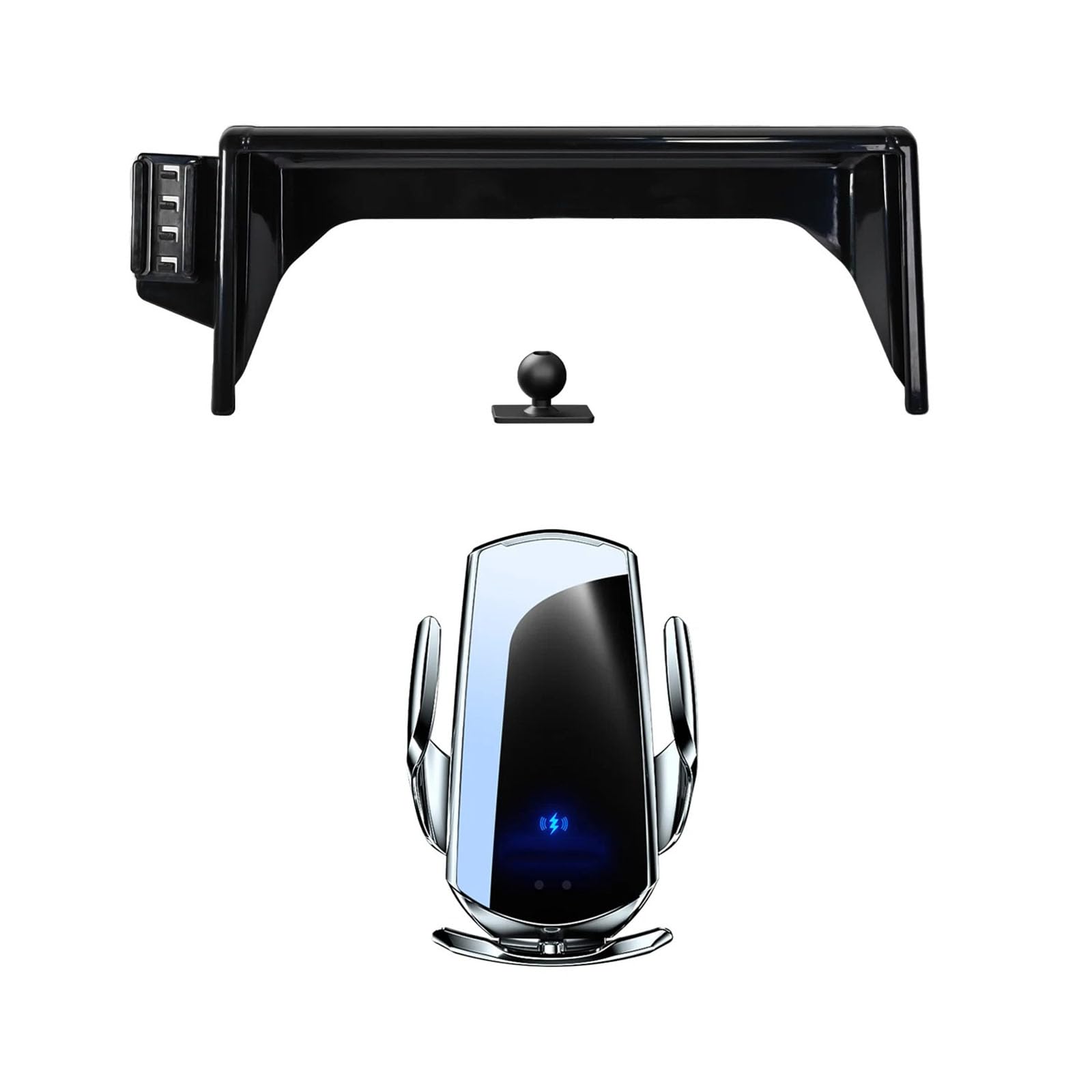 Car Phone Holder for Toyota RAV4 XA50 2019-2023, LHD Car Phone Holder