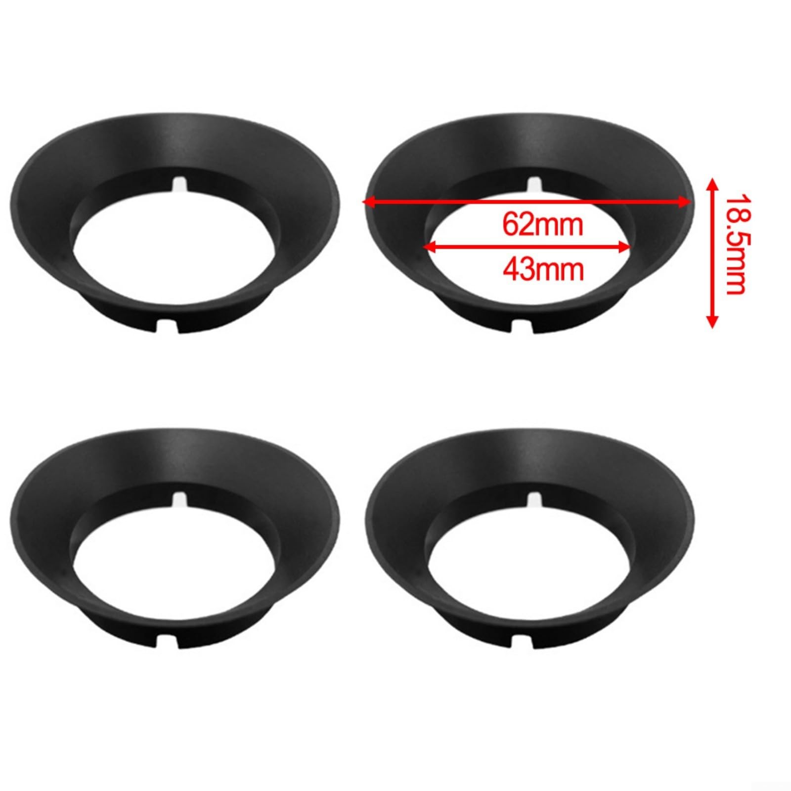 Set 4 Guarnizioni In Silicone Per Macinacaffè Baratza Encore E Virtuoso – Ricambio Originale - 2
