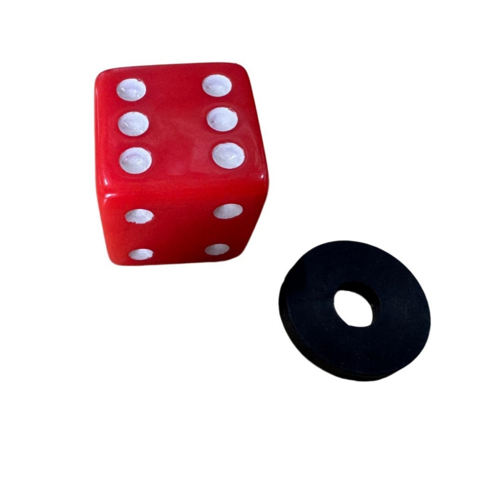 Cymbal Stand Topper with Felt Washer Dice-Shaped Cymbal Topper Threaded Drum Accessory Kit for Drummers, Percussionists, Live Stage, Rehearsal Rooms Red 25MM-image-15