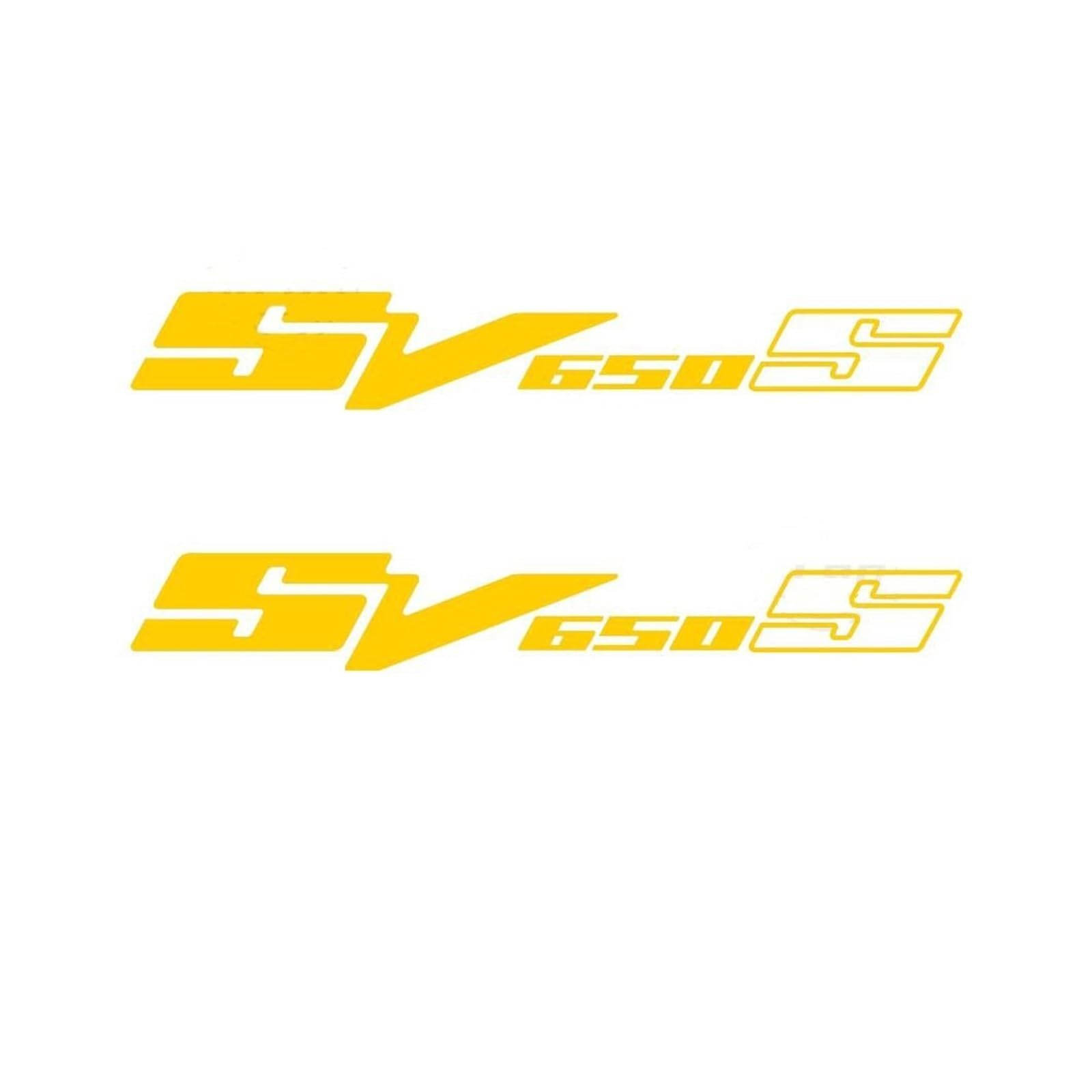 Motorcycle Stickers Waterproof Decal for SV650S Sticker SV 650 S SV650 650S Accessories.(Gold)