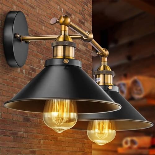 Lámpara de pared con enchufe e interruptor para iluminar el pasillo 4