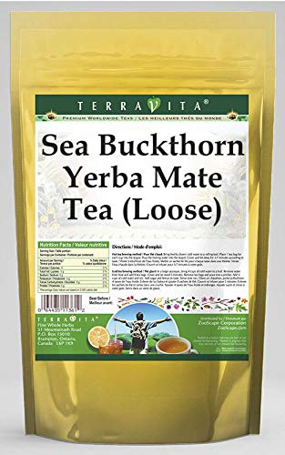 Té de yerba mate de espino amarillo (suelto) (4 oz, ZIN 557572)